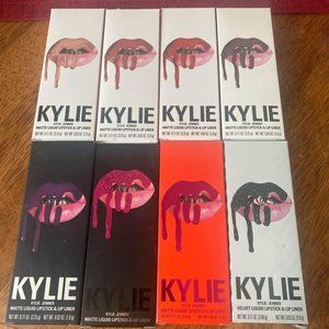 Lot of 8 Kylie Cometics Liquid lipstick